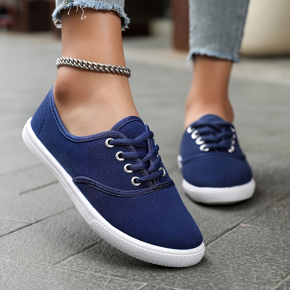 Breathable Effect of Ladies' Casual Shoes Is Excellent Lightweight Low- Top Design Is Ingeniously Crafted Soft EVA Outsole Brings Solid and Stable Support, and Y Are Stylish and Versatile, Suitable All Kinds of Occasions, Women Shoes, Sneakers