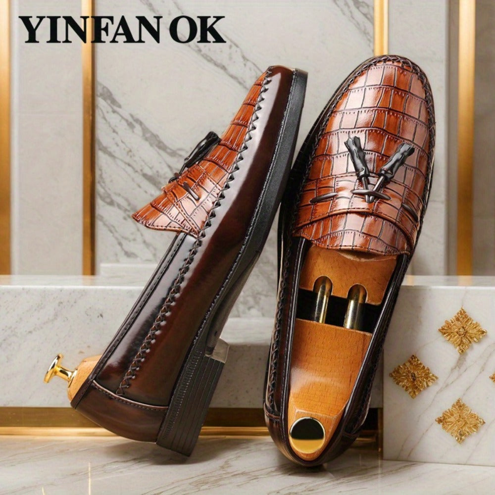 Men's Dress Shoes & Oxfords - Slip-On for Everyday Wear 761637