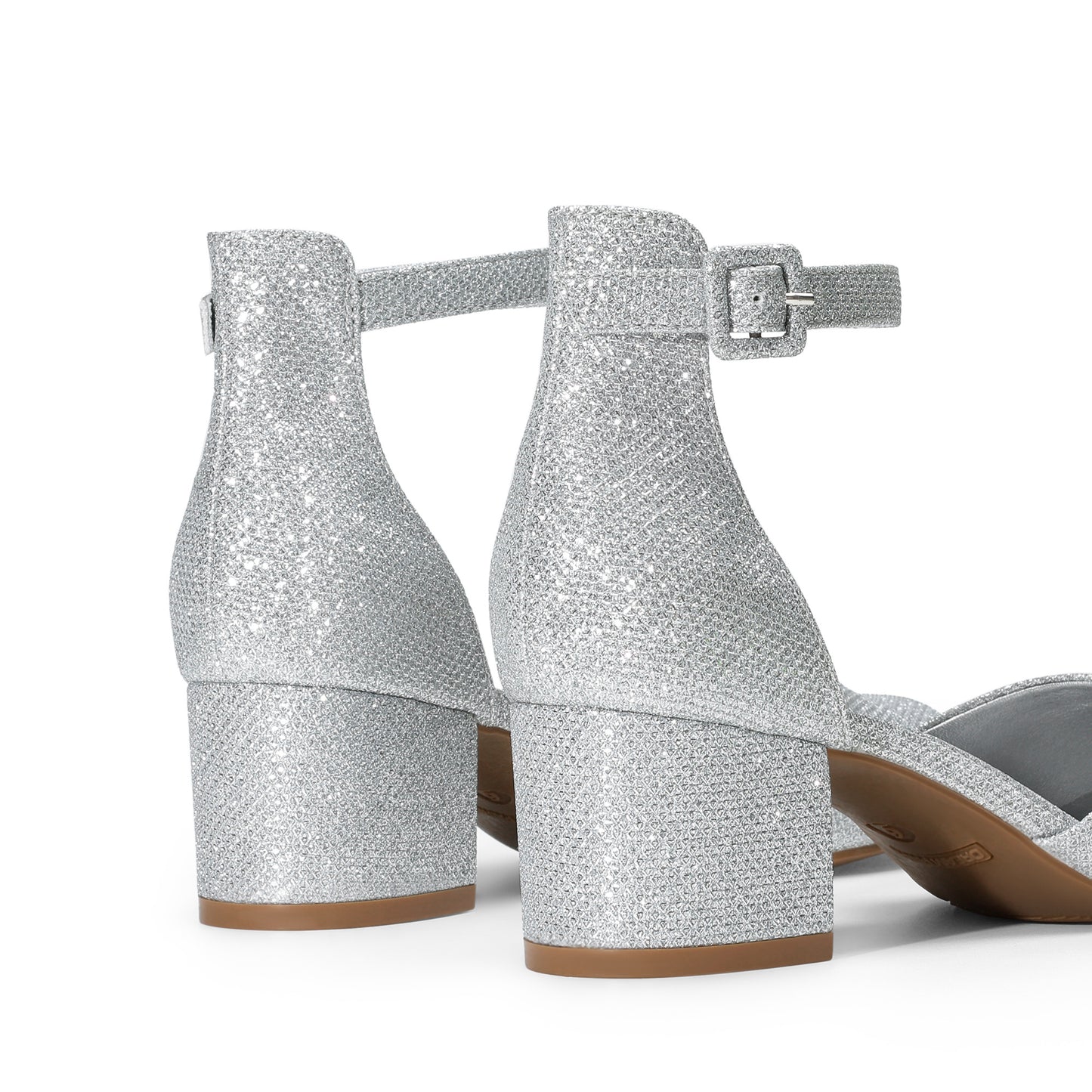 Women's Closed Round Toe Low Block Heels Ankle Strap Chunky Heel Pumps Dress Wedding Office Party Shoes Closed Toe Heels for Women Heels Closed Round Toe Chunky Block Pumps Shoes