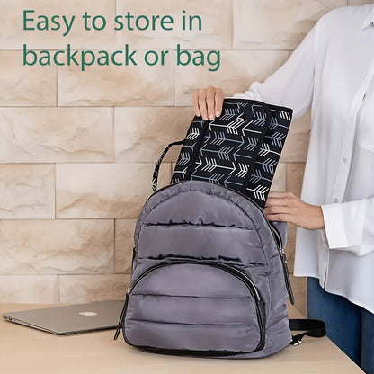 Portable Changing Mat Perfect for Changing Bags Or Changing Tables. One-handed Changing Mat. Travel Changing Mat. Perfect As A Shower Gift, Essential, Unisex Item, Or Christmas, Halloween, Or Thanksgiving Gift.