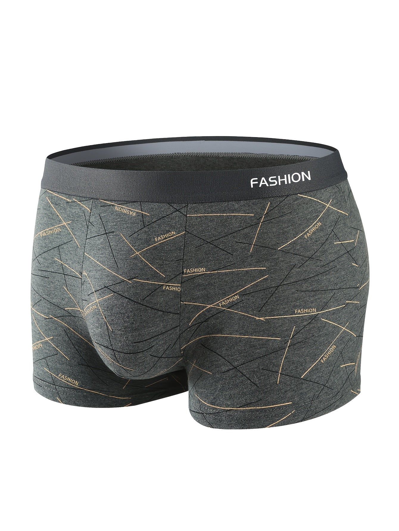 Men's Boxer Briefs Youth Flat Front Shorts Loose Fit Comfortable Pants