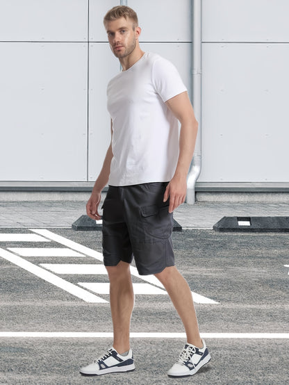 Men’s Cargo Shorts, Breathable Quick Dry Tactical Work Pants with Multi-Pocket Design