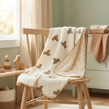 Swaddle Blanket - Muslin Cotton Soft Double