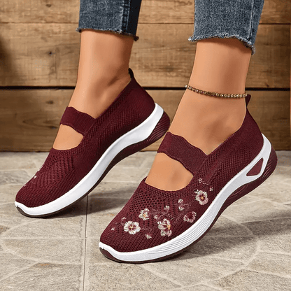 Women's Breathable Knit Sneaker-Non-Slip Comfortable Soft Sole-Lightweight Breathable Sneaker Suitable for Daily Wear, Walking, Running, Traveling-Perfect Gift for Fashion Women, Women Shoes, Sneakers