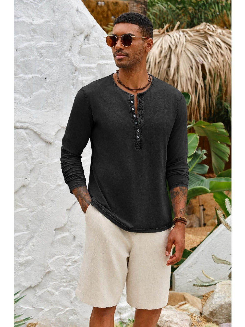Men's Classic T-Shirt - Long Sleeve