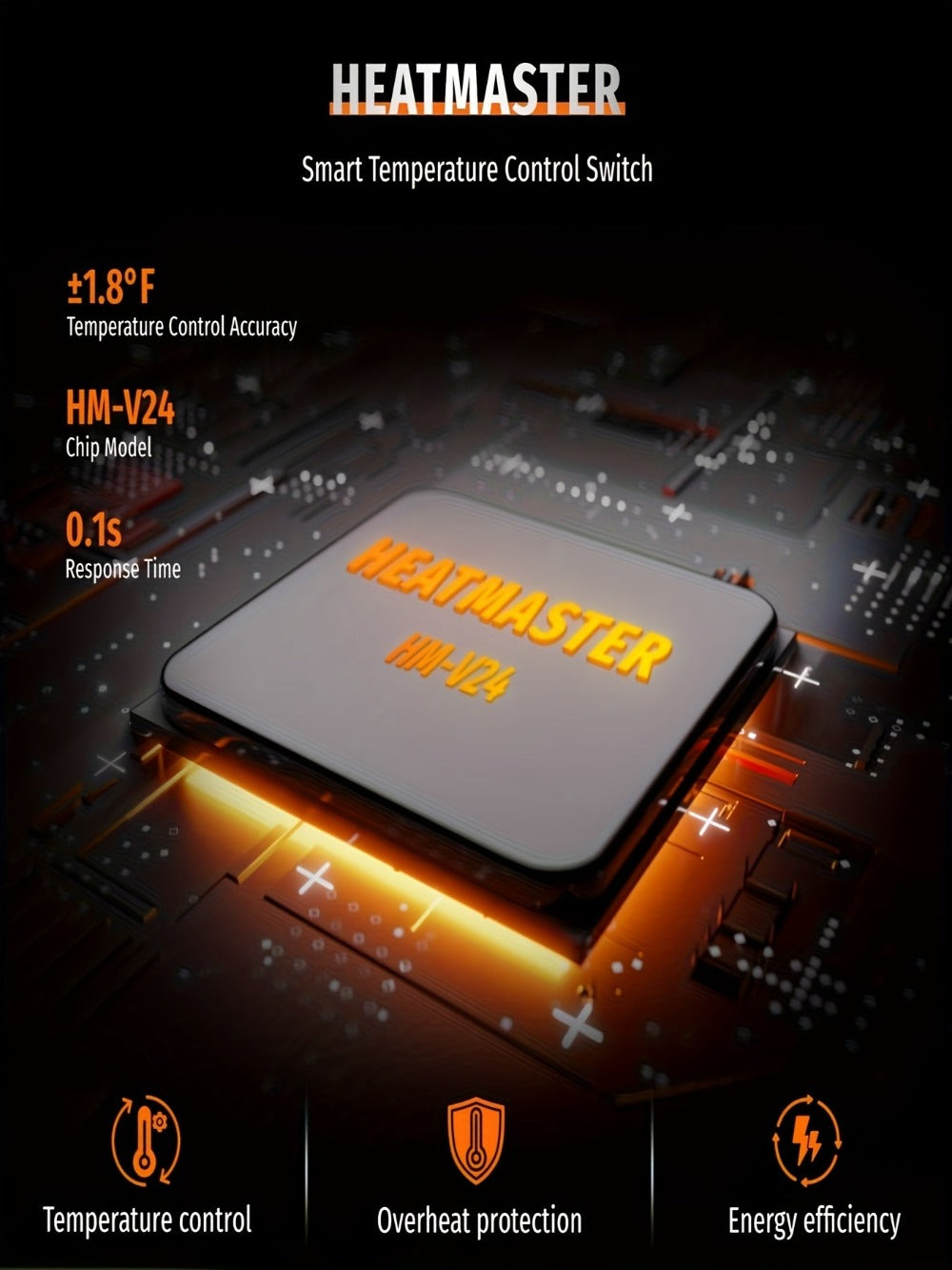 15-Zone USB Heated Vest - Front and Back Heat Controls