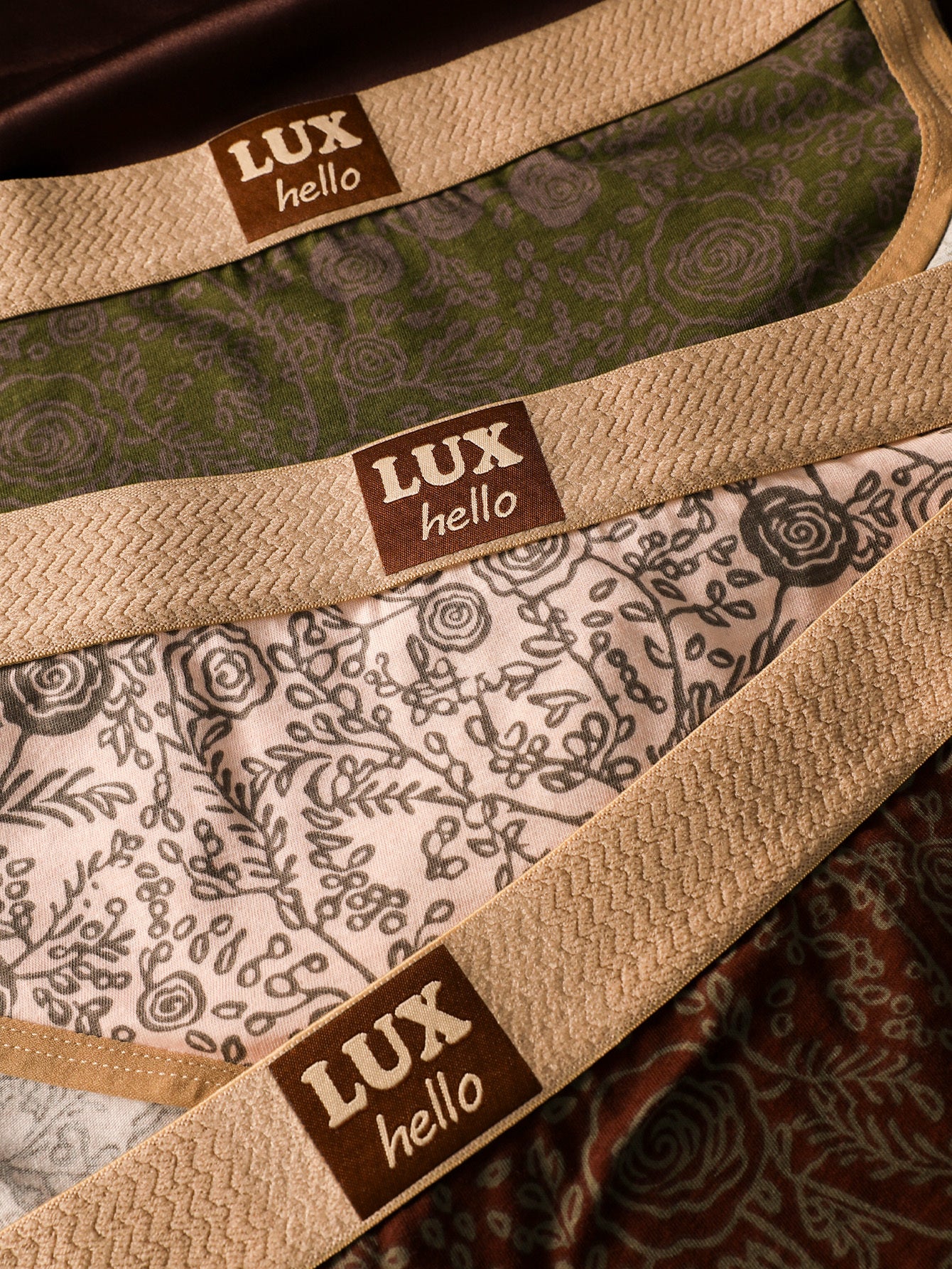Women's Mixed colors Floral Underwear - product view 7