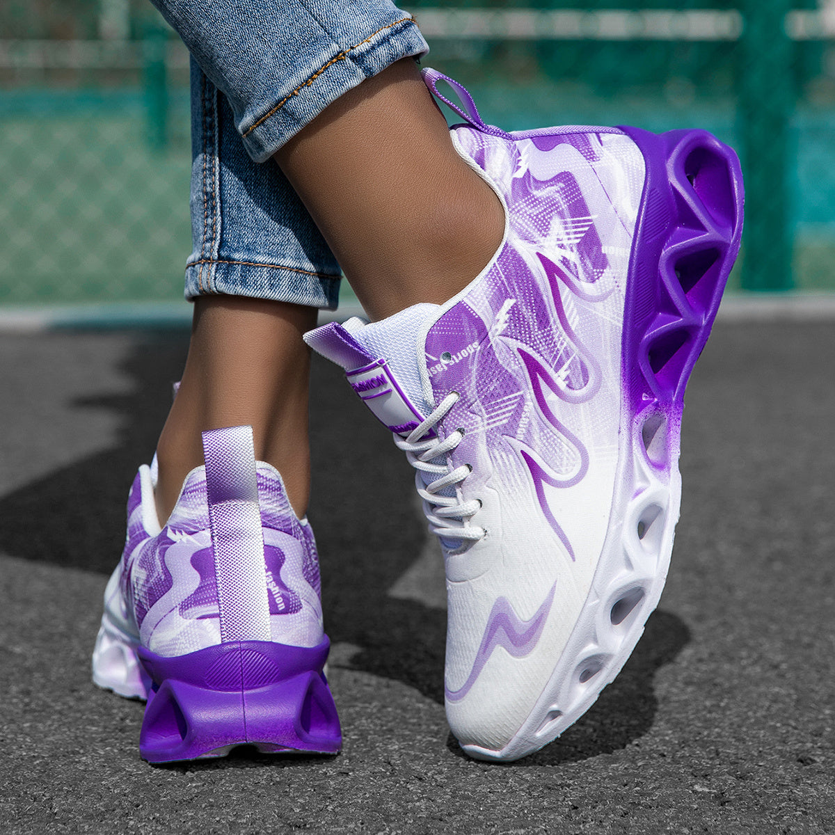 Women's Purple Shoes - product view 1