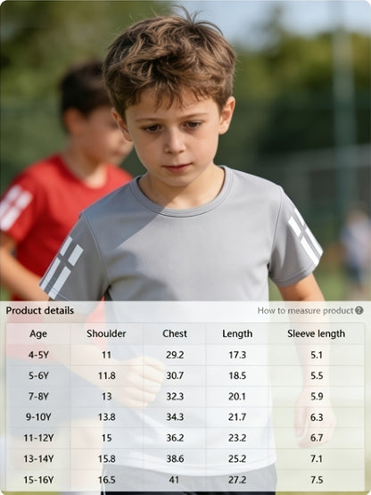 5 6 8pcs Kids Summer Cooling Mesh T Shirts Ultra Lightweight Fast Dry Wear For - product view 19