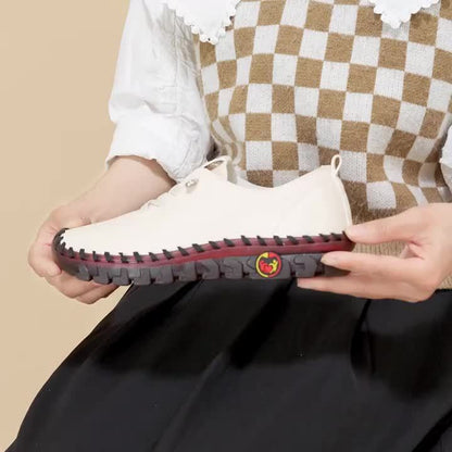 Stylish And Comfortable - Women'S Oxfords - Crafted by Hand, Breathable, Lightweight, Non-Slip, Lace-Up, Slip-On, Soft Insoles, Easy to Walk in Shoes for Daily Use, Women Shoes, Sneakers