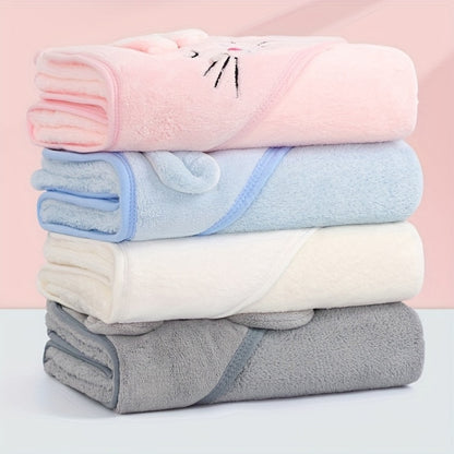 Baby Hooded Towel Set - Soft Absorbent Animal Designs