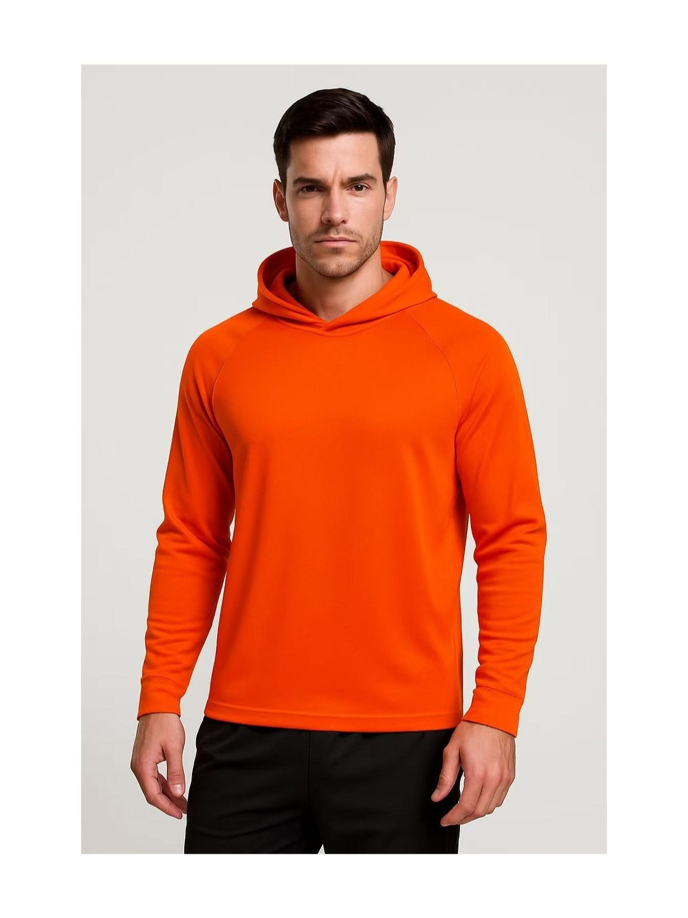 Men’s Sun Protection Hoodie – Cooling, Moisture-Wicking, Outdoor Activewear