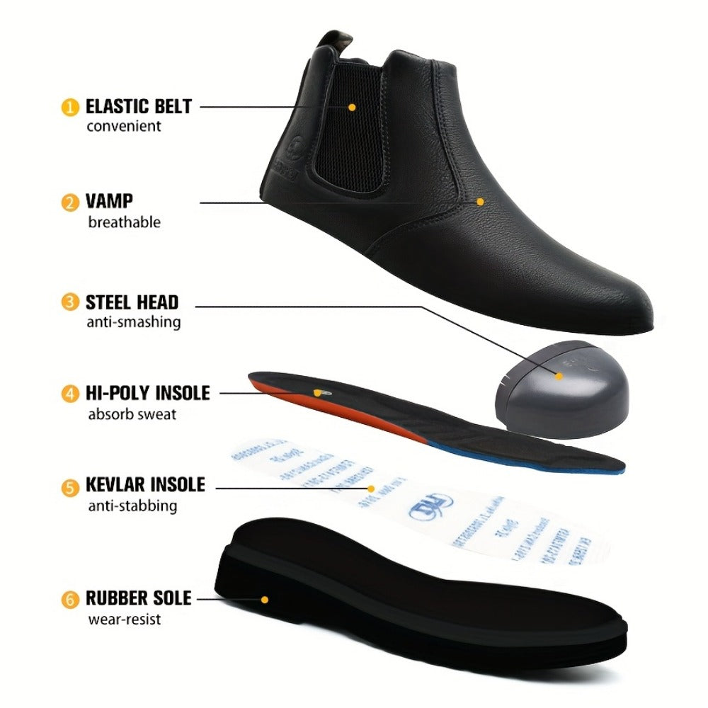 Men's Work & Safety Shoes - Comfort Fit for Everyday Wear 989861