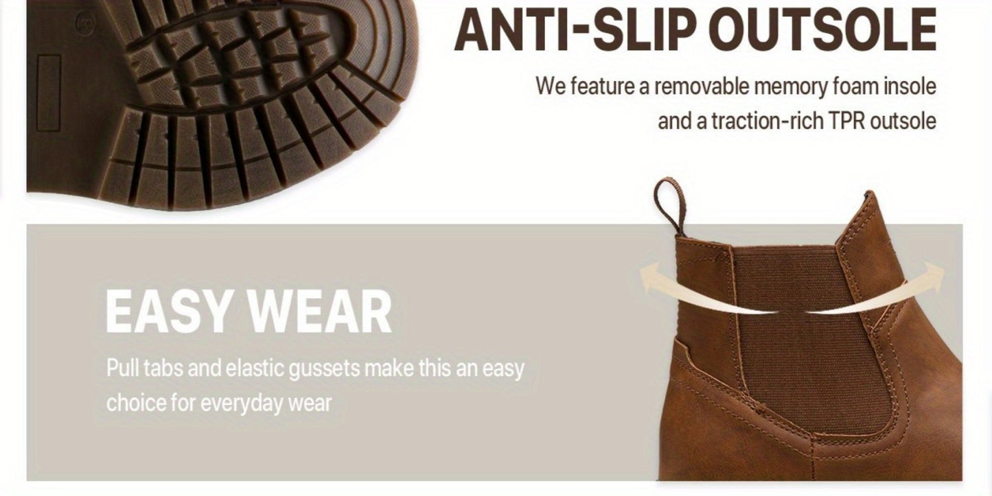 Men's Boots - Slip-On Ease