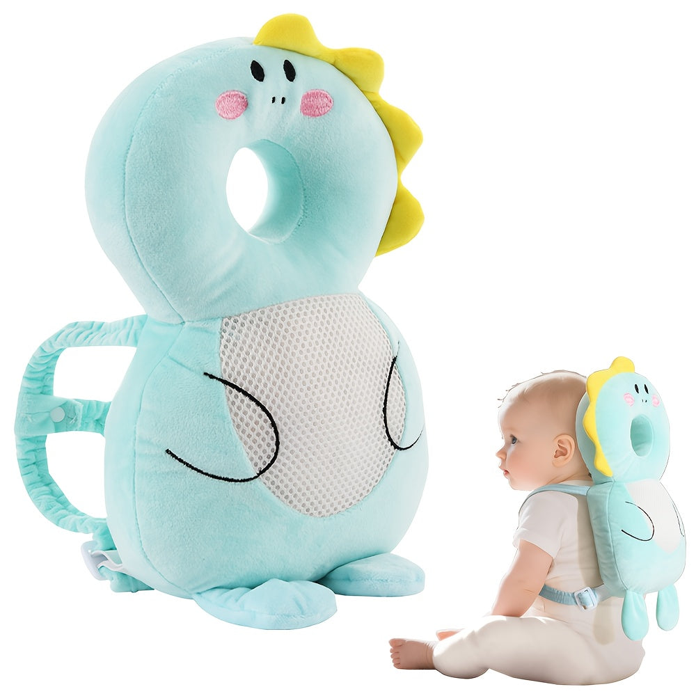 A Pc Soft Toddler Backpack for Infants And Toddlers, with Adjustable Cartoon Animal PlushBackrest, Made Of Colorful Polyester Fiber, An Ideal Gift for Festivals.
