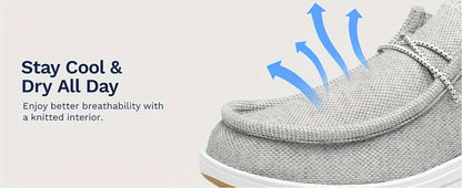 Men's Loafers & Slip-Ons - Non-Slip Sole & Breathable Comfort
