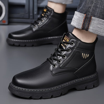 Men's Boots - Non-Slip Sole Lace-Up for Beach & Water 383077