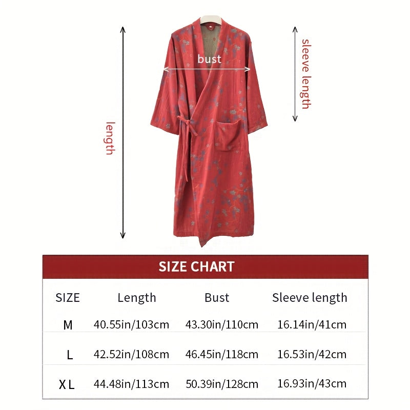 One Fashionable Spring And Summer Thin Bathrobe, Flat Jacquard Fabric Bathrobe, Pure Fabric, Wearable Bath Towel, Quick-Drying And Absorbent, Suitable for Swimming, Bathing, Beach Vacation, Gauze for Adults And S, Can Be Worn Outside