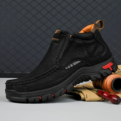Men's Walking Shoes - Breathable Comfort & Cushioned Support