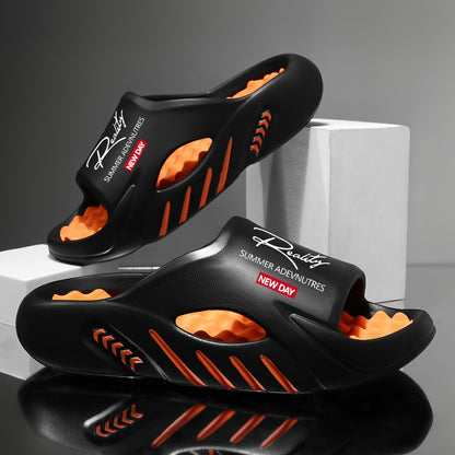 Men'S Summer Sandals, Casual Breathable Sports Sandals, Beach Slippers