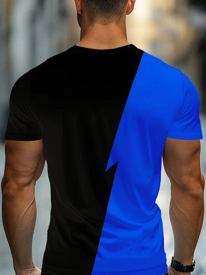 Men'S T-Shirt Featuring a Design - Black with a Yellow Cross And The Word ' ' in 3D Letters, Short Sleeves And a Crew Neck, Ideal for Casual Outdoor Wear Throughout The Year, a Great Gift for Him, Motivational Apparel