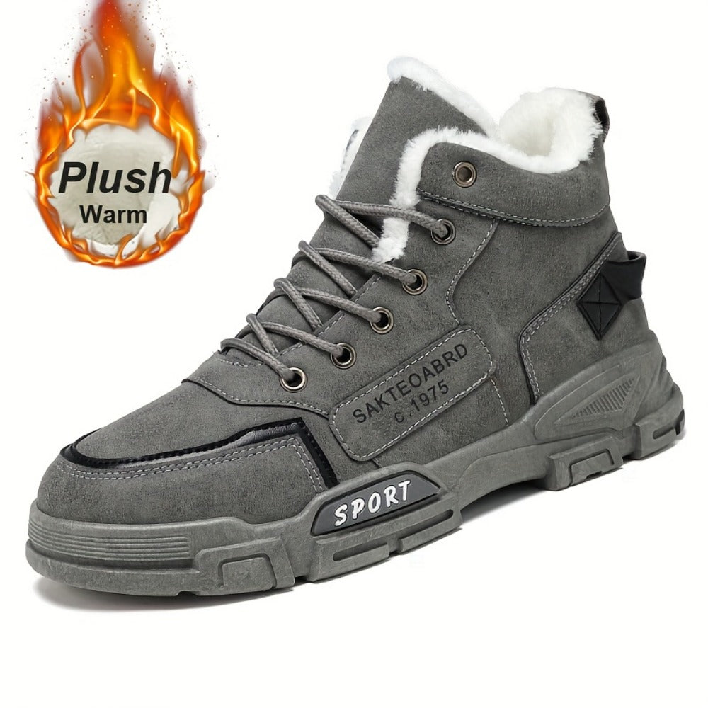 Men's Snow Boots - Non-Slip Sole & Warm Lining 830693