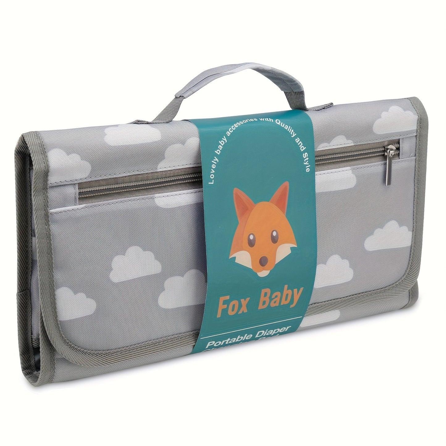 Portable Changing Mat Perfect for Changing Bags Or Changing Tables. One-handed Changing Mat. Travel Changing Mat. Perfect As A Shower Gift, Essential, Unisex Item, Or Christmas, Halloween, Or Thanksgiving Gift.
