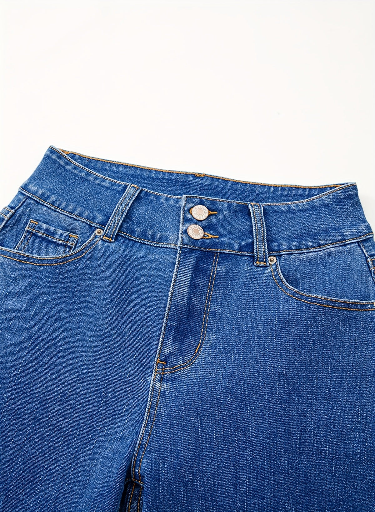 Women's Light Brown-1 Denim Shorts - product view 5