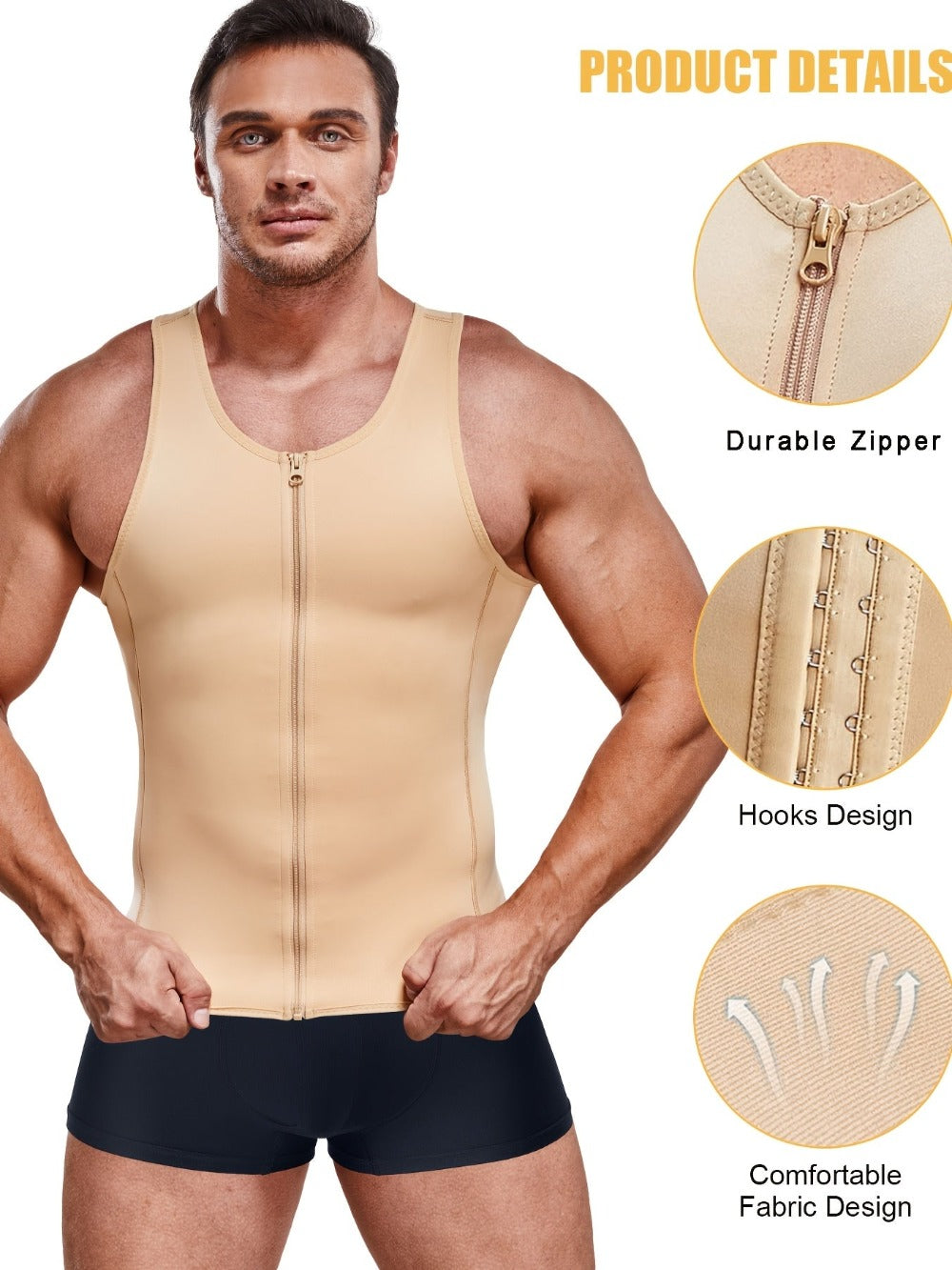 Men's Solid Color Tank Top - Sleeveless 312613