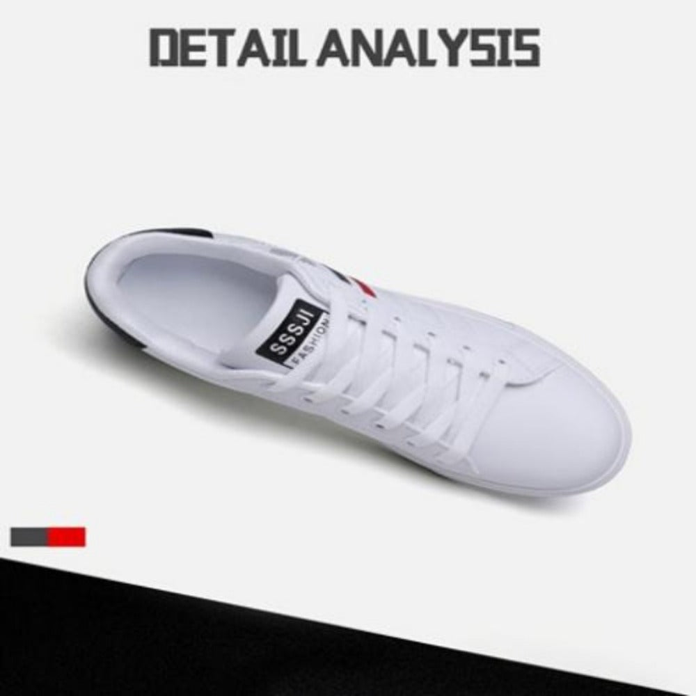 Men's Athletic Shoes - Breathable Comfort & Lace-Up Fit