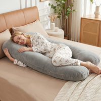 Gray Upgraded U-Shaped Neck Pillow