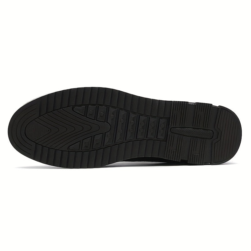 2025 New Handmade Mid-Top Casual Men's Shoes Versatile Fashion Mid-Top Shoes Men's Fashion Casual Shoes