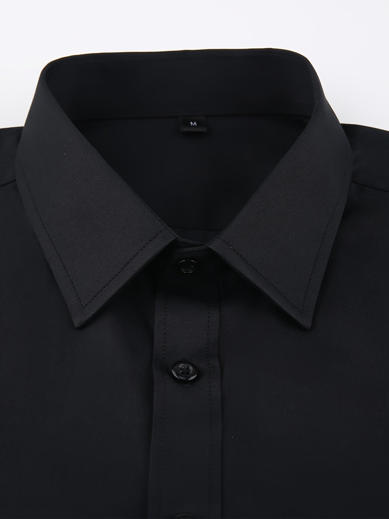 2026 French Cuff Dress Shirt 1pc For Men With FREE Random Cufflinks Set - Luxury Formal Wedding Shirt, Business Office Elegant Attire