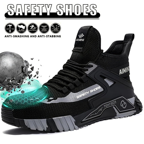 Men's Work & Safety Boots - Steel Toe Protection & Lightweight Design
