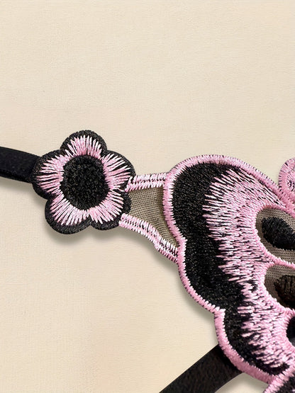 Women's 7-Pack Low-Rise Thongs - Butterfly Print Daily Comfort
