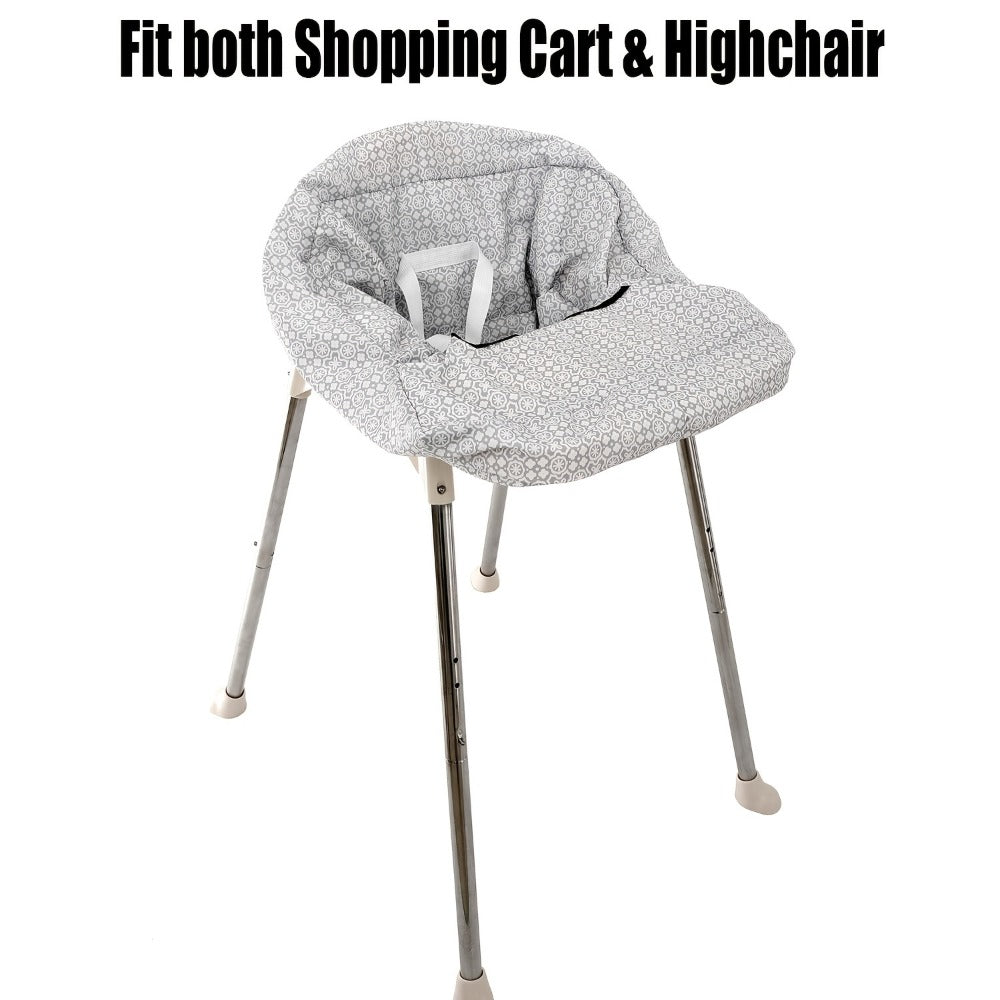 Baby Shopping Cart Seat Cover - Floral