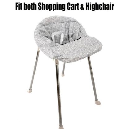 Baby Shopping Cart Seat Cover - Floral