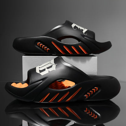 Men's Slippers - Non-Slip Sole