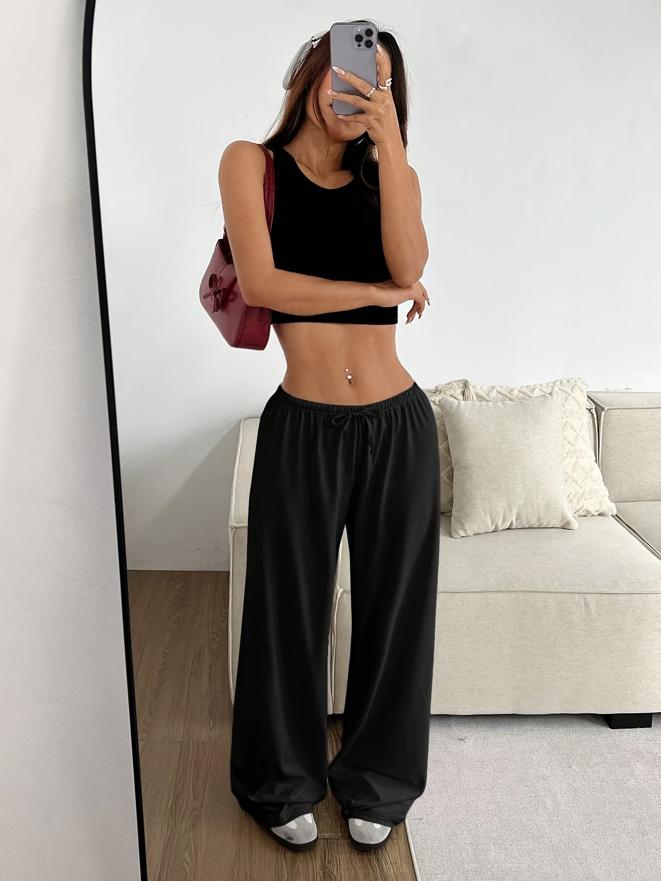 Simple, Soft And Comfortable Sweatpants, Loose Pants, New Must-haves