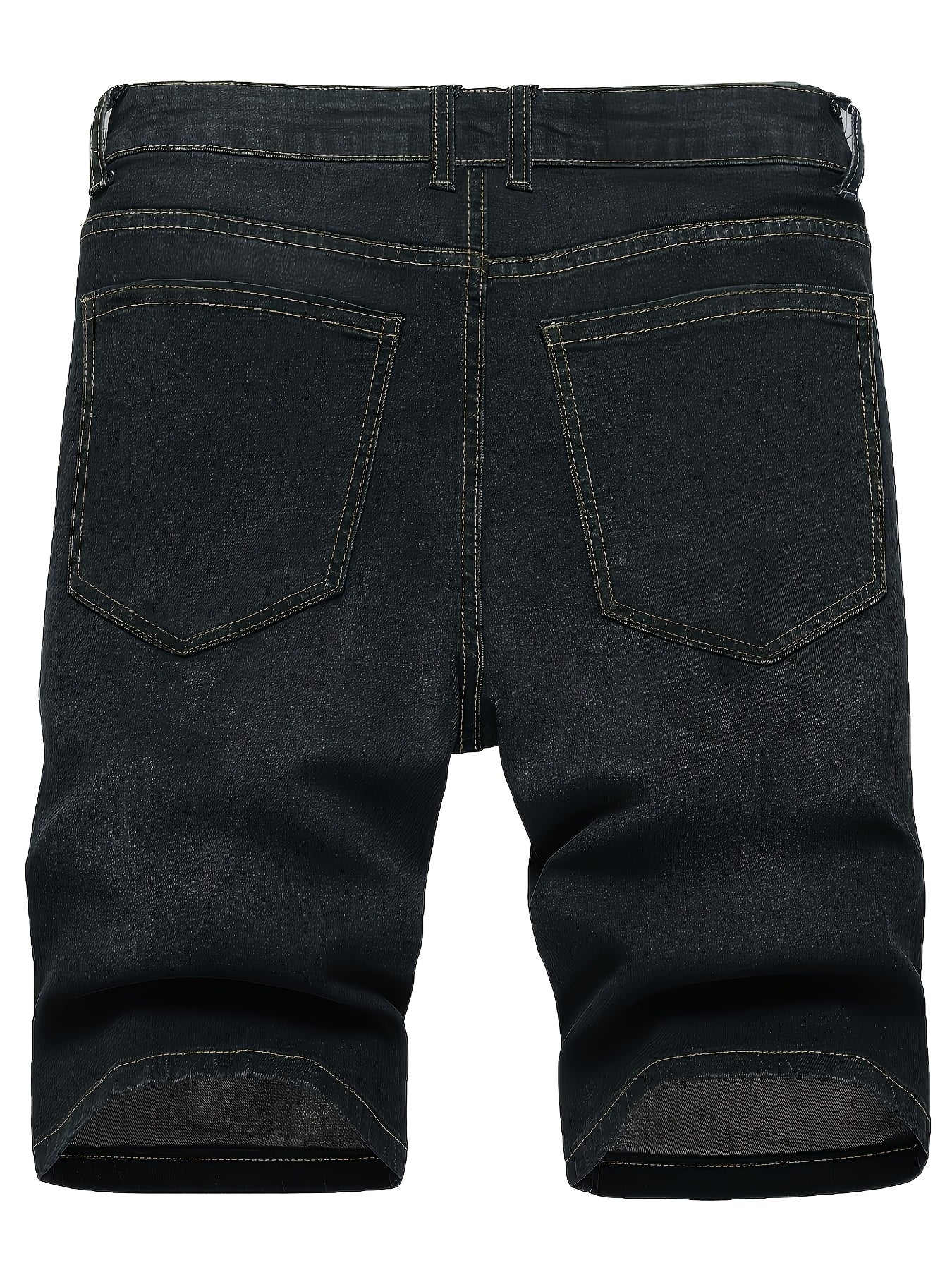 3-pack Men'S Jeans - Trendy Ripped Denim Shorts - Stylish, Versatile, Slim Fit, Casual Pants - New - Perfect For Outdoor Camping And Sports