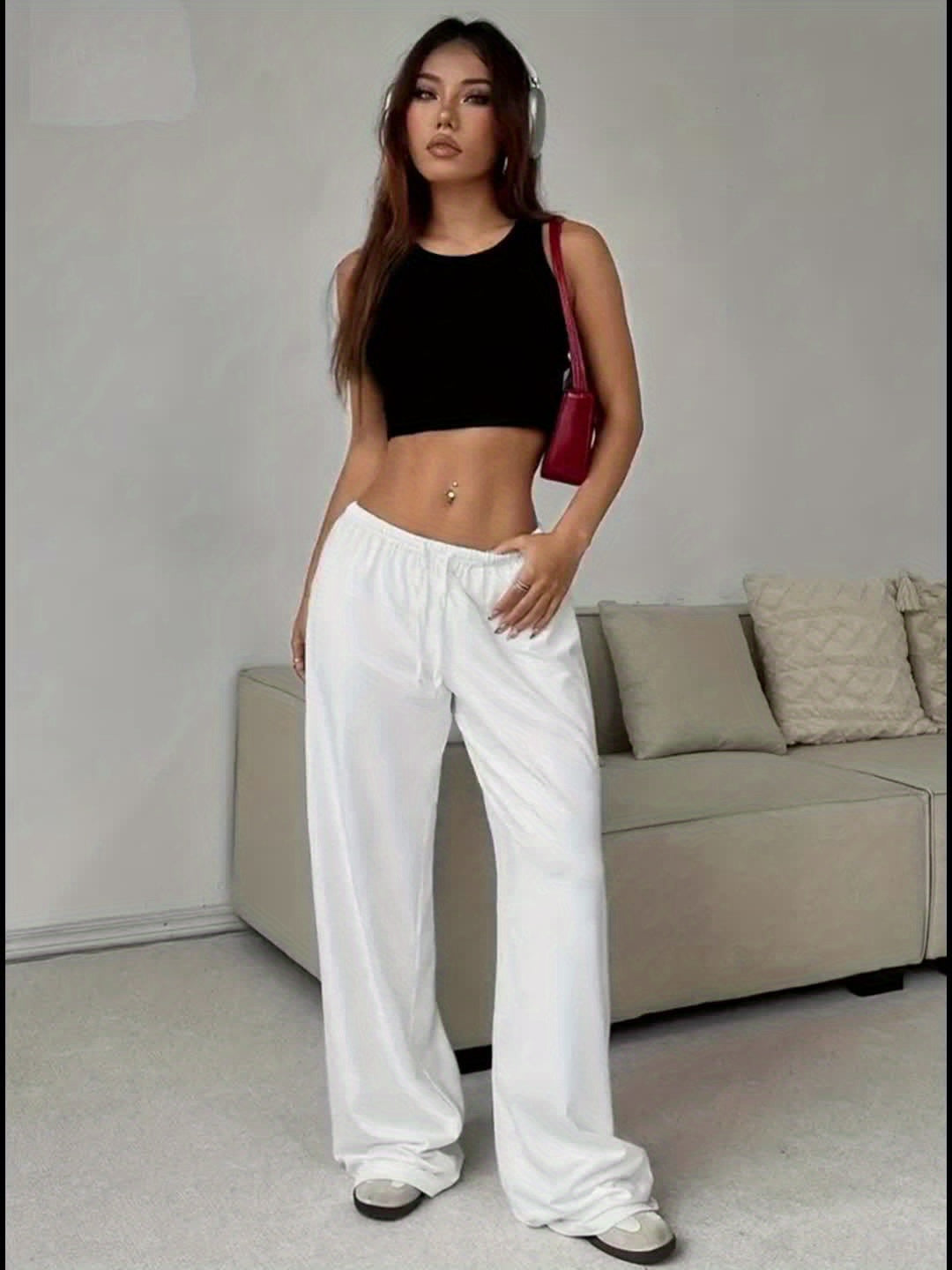 Simple, Soft And Comfortable Sweatpants, Loose Pants, New Must-haves