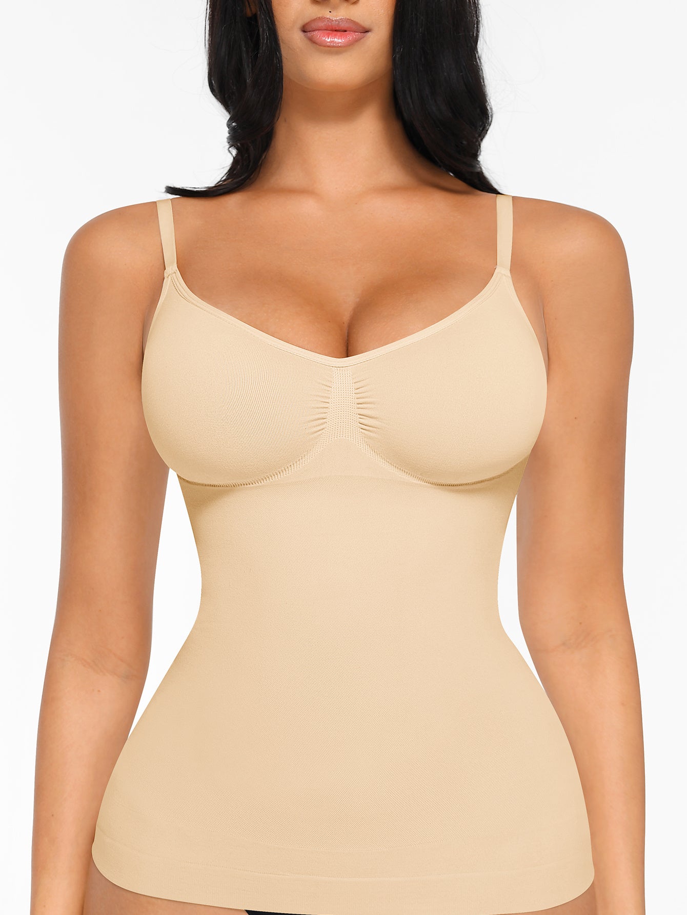 Womens Shapewear Tank Top Tummy Control Compression Cami Tanks Slimming Camisole Tops Shaping Shaper
