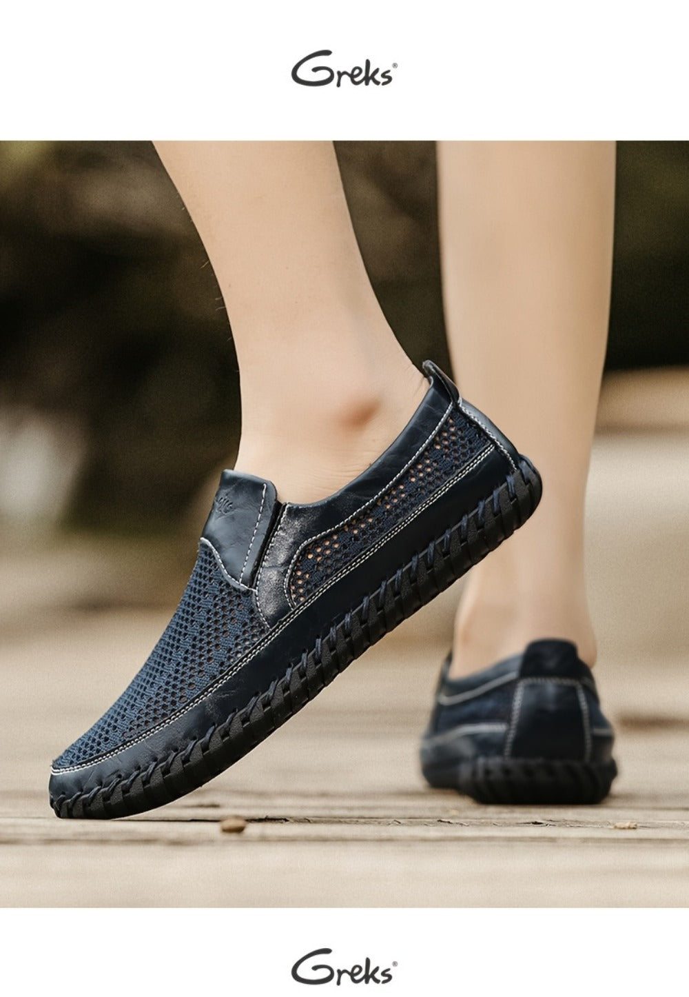 Men's Loafers & Slip-Ons - Breathable Comfort & Lightweight Design
