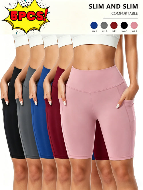 Women's Mixed colors Slim-Fit Shorts - product view 1