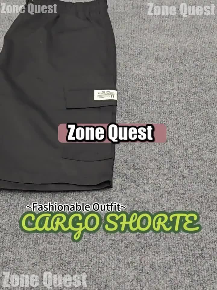 4pcs Set - Men'S Shorts, Casual Loose Shorts, Perfect Choice, Large Pocket Workwear Shorts, Summer Workwear Shorts Men'S Five Quarter Pants Ins Trendy Straight Leg Casual Five Quarter Shorts Couple Basketball Pants
