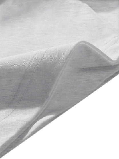 Men's Graphic T-Shirt - Crew Neck Short Sleeve Weekend Style 084709