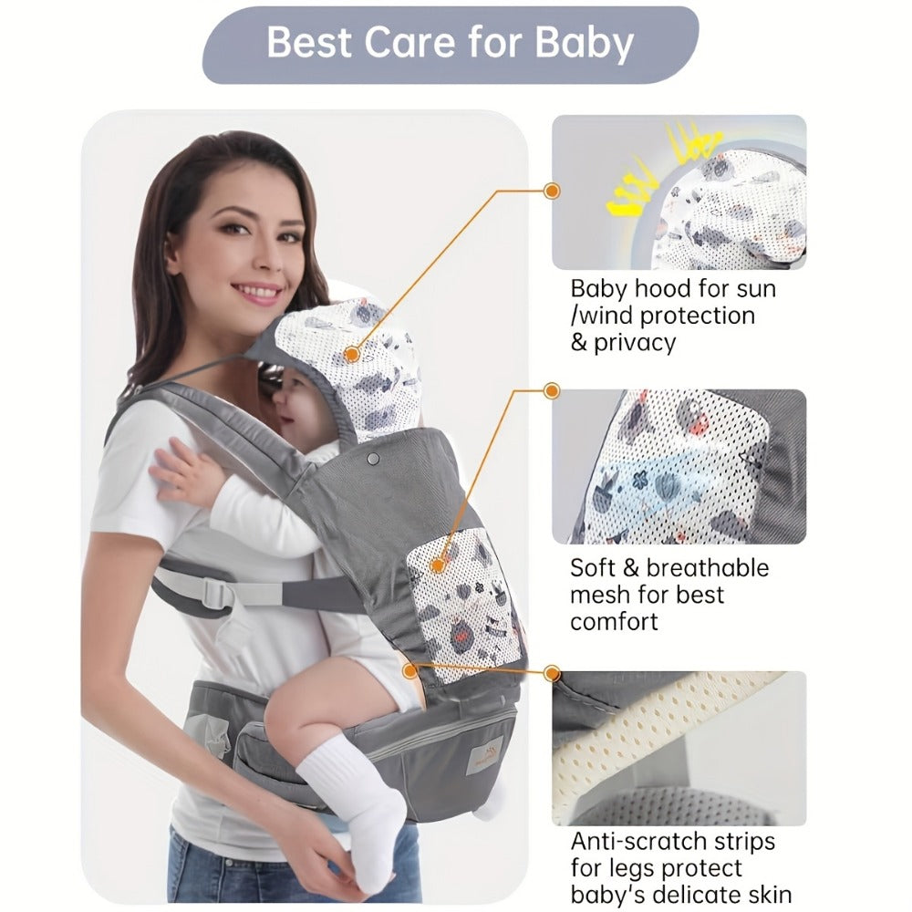 Baby Carrier - Hood Extra Safety Belt