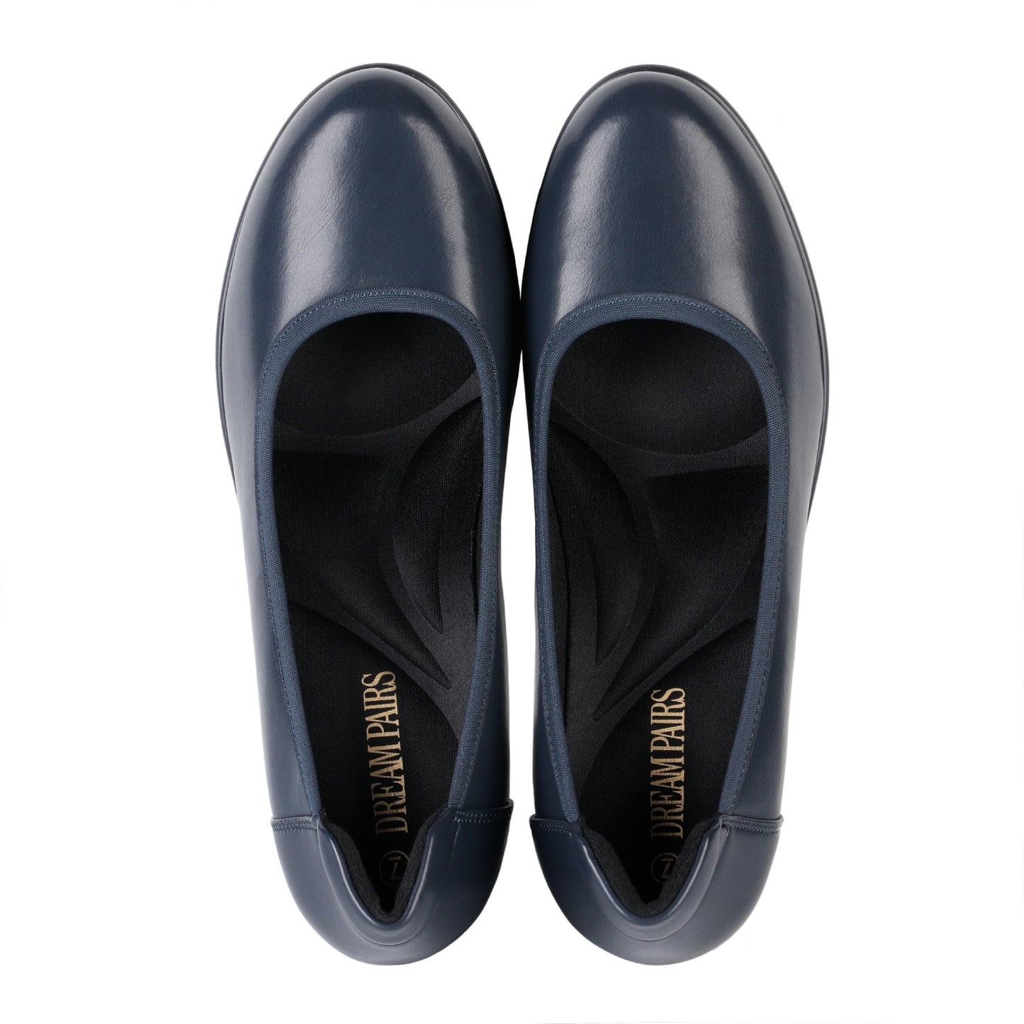 Women's Chunky Closed Toe Low Block Heels Work Pumps Comfortable Round Toe Dress Wedding Shoes Women's Chunky Heel Pumps - Non-Slip TPR Sole Dress Shoes