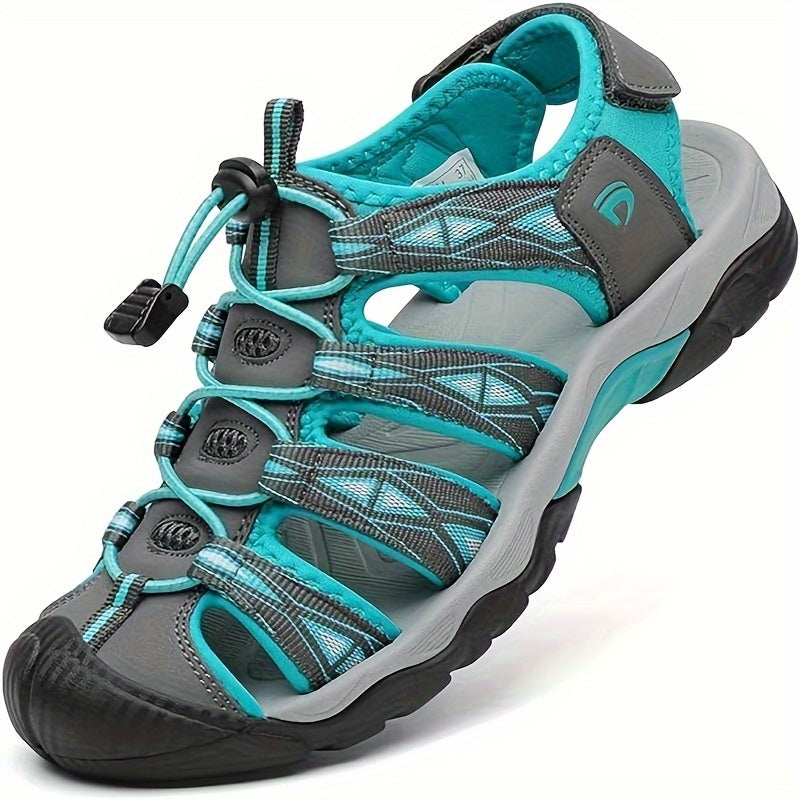 Women Sport Sandals Outdoor Breathable Walking Sandal Closed Toe Hiking Sandals for Summer Water Shoes