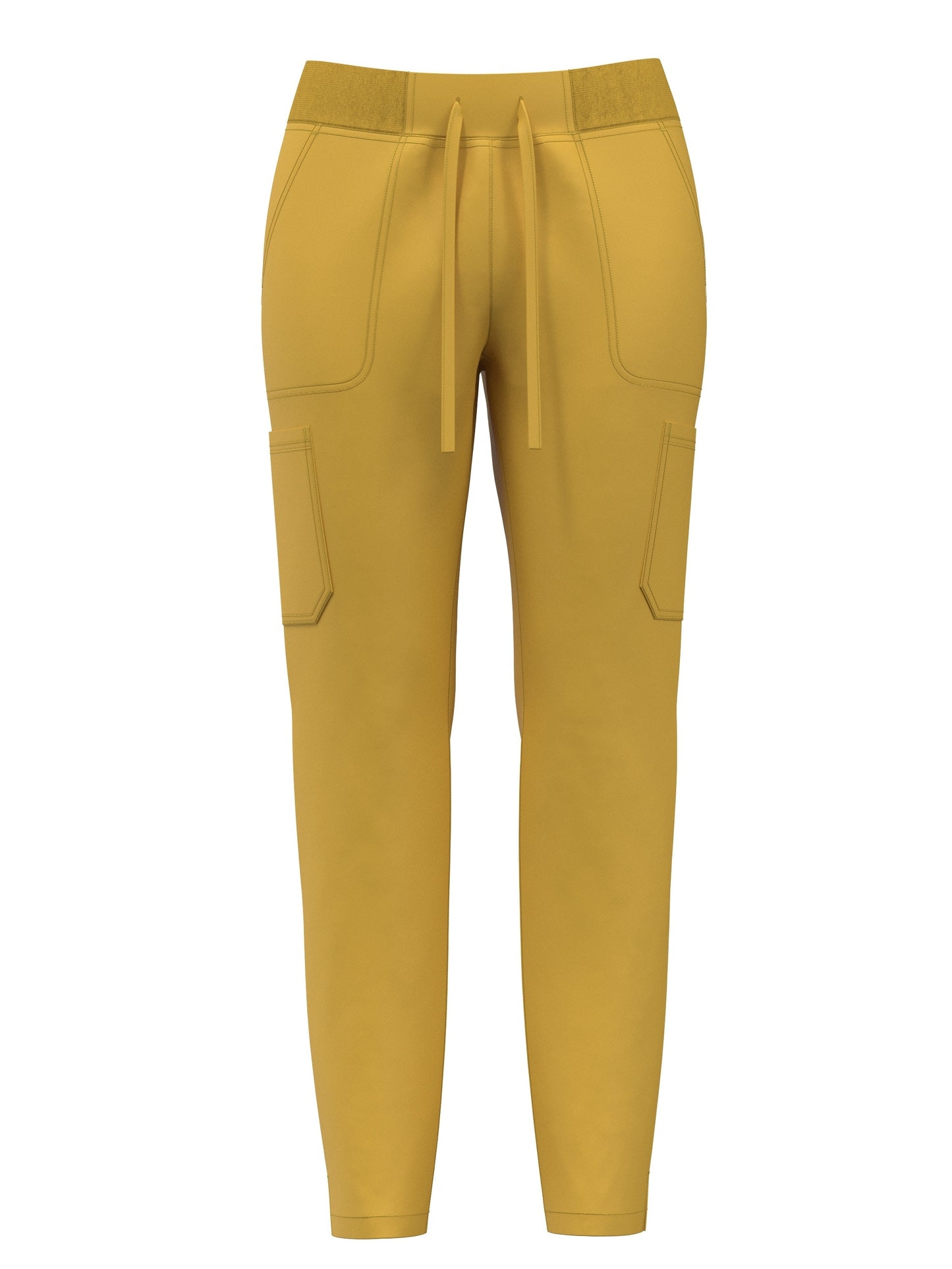 Women's Scrub Pants Set, Elastic Breathable Polyester Spandex Blend, V-Neck Short Sleeve with Pocket, Solid Color, for Work